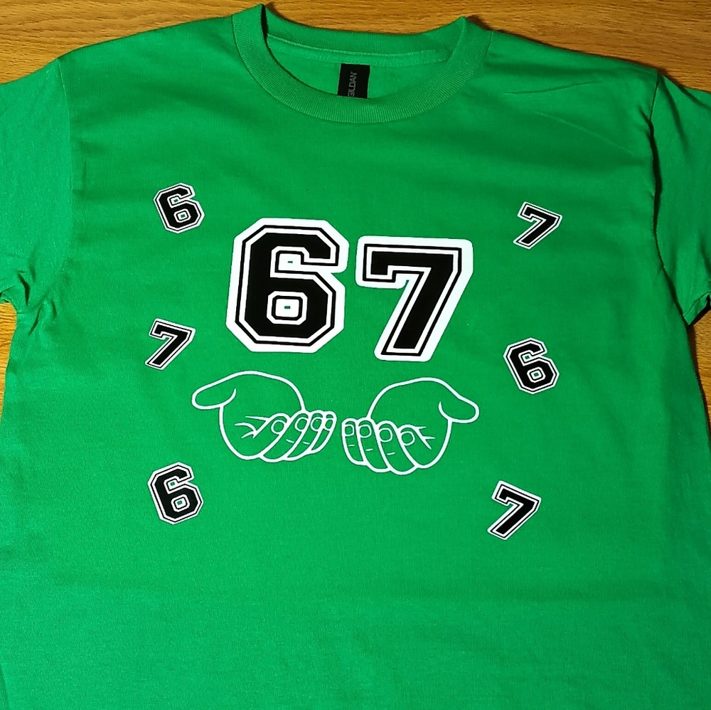 Green Graphic Kids T-Shirt